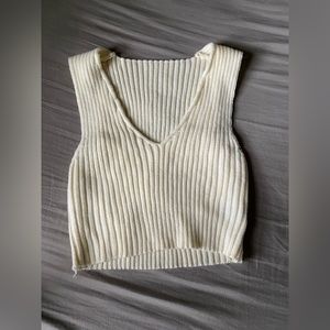 knitted tank top
